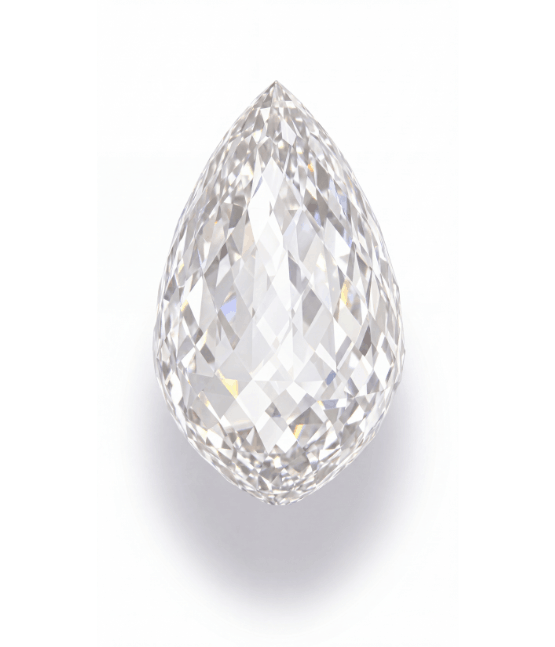 Briolette Diamond Detail